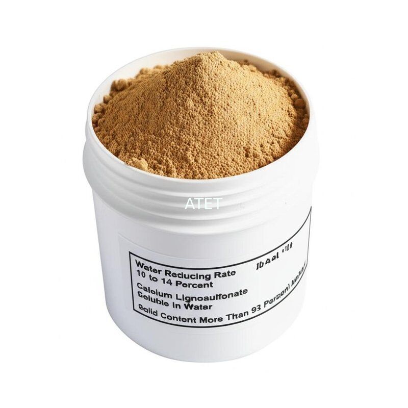 জল হ্রাসের হার ১০ থেকে ১৪ শতাংশ ক্যালসিয়াম লিগনোসুলফোনেট পানিতে দ্রবণীয় কঠিন সামগ্রী ৯৩ শতাংশের বেশি আদর্শ সংযোজন